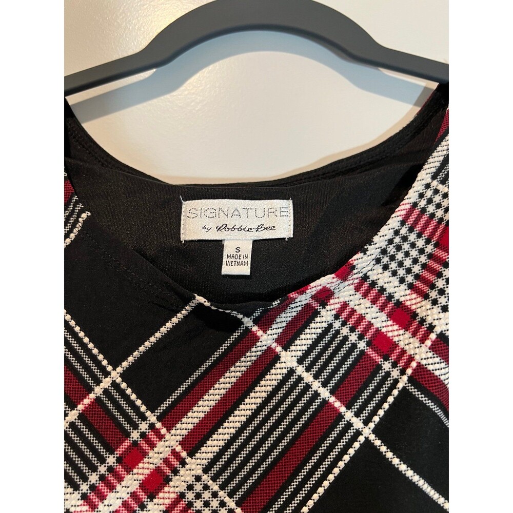 Black/Red/White Signature Dress | Size S - Picture 3 of 3